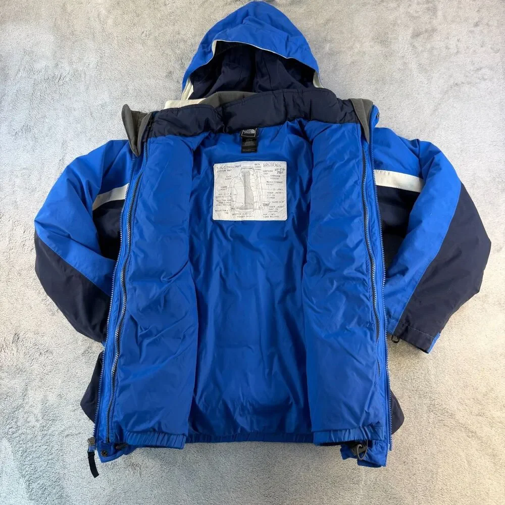 North Face Boys 3-in-1 TriClimate Jacket HyVent Powder Skirt Size L 14/16